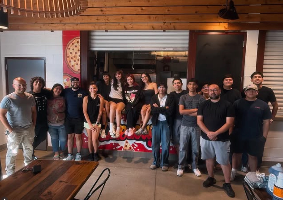 The 550 family and friends